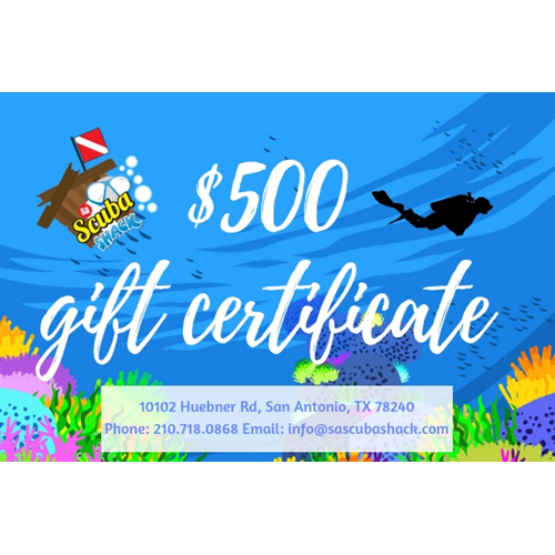 Gift Certificate - $500